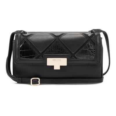 Nine West Henley Double Flap Naisten Crossbody Laukut Mustat Monivärinen | 2349FQHAN