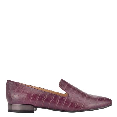 Nine West Lisette Smoking Naisten Flats Claret | 5281HIXWQ