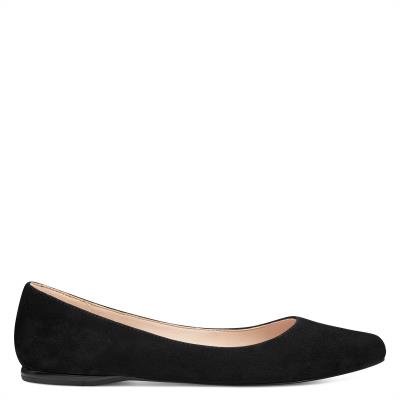 Nine West Speakup Almond Varvas Naisten Flats Mustat | 6532OHLIC