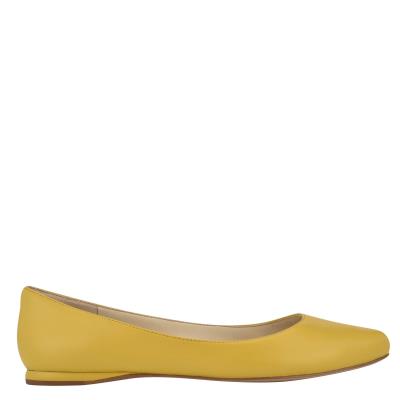 Nine West Speakup Almond Varvas Naisten Ballerinat Keltainen | 8752NQKLU