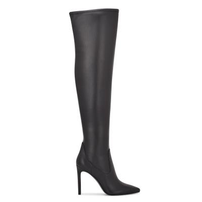 Nine West Tacy Over The Knee Naisten Saappaat Mustat | 4287NMWRT