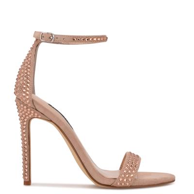 Nine West Toria Ankle Naisten Ranneke Sandaalit Pinkki | 7630KZLAG