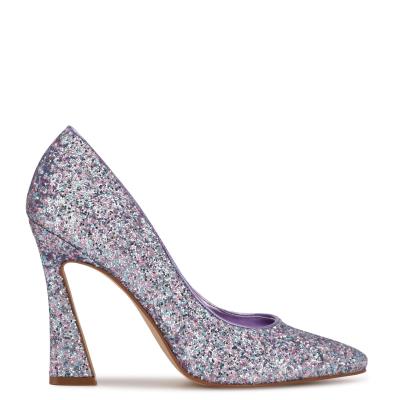 Nine West Trendz Pointy Varvas Naisten Avokkaat Violetit Monivärinen | 1726HGREQ